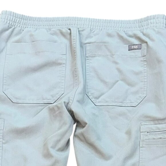 FIGS Yola High Waisted Skinny Scrub Pants Light Grey XS/P Healthcare Medical - Picture 4 of 7